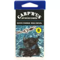 Carp'R'Us - Quick Change Ring Swivel - size 8